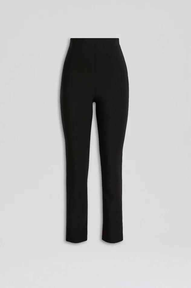 Women Scanlan Theodore Trousers ITALIAN HIGHWAIST SLIM TROUSER Black Women Scanlan Theodore Trousers ITALIAN HIGHWAIST SLIM TROUSER Black