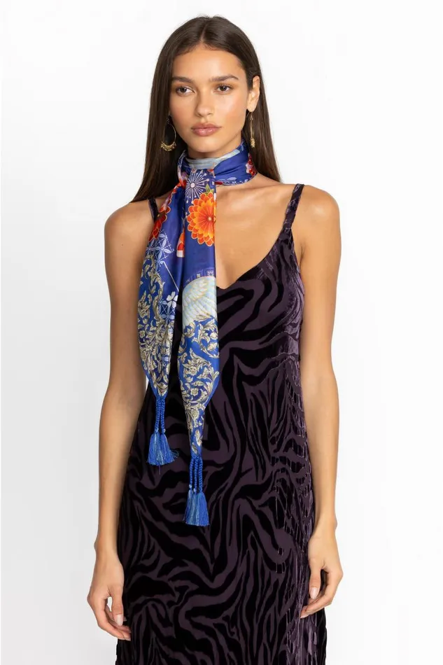 Women Scarves Johnny Was Pajaro Scarf Pajaro Women Scarves Johnny Was Pajaro Scarf Pajaro