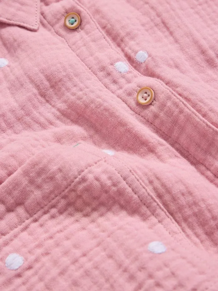 Women SHIRTS and BLOUSES White Stuff Emma Double Cloth Shirt Pink Multi Women SHIRTS and BLOUSES White Stuff Emma Double Cloth Shirt Pink Multi