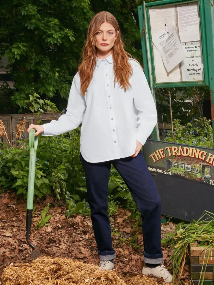 Women SHIRTS and BLOUSES White Stuff Freya Longline Shirt Natural White Women SHIRTS and BLOUSES White Stuff Freya Longline Shirt Natural White