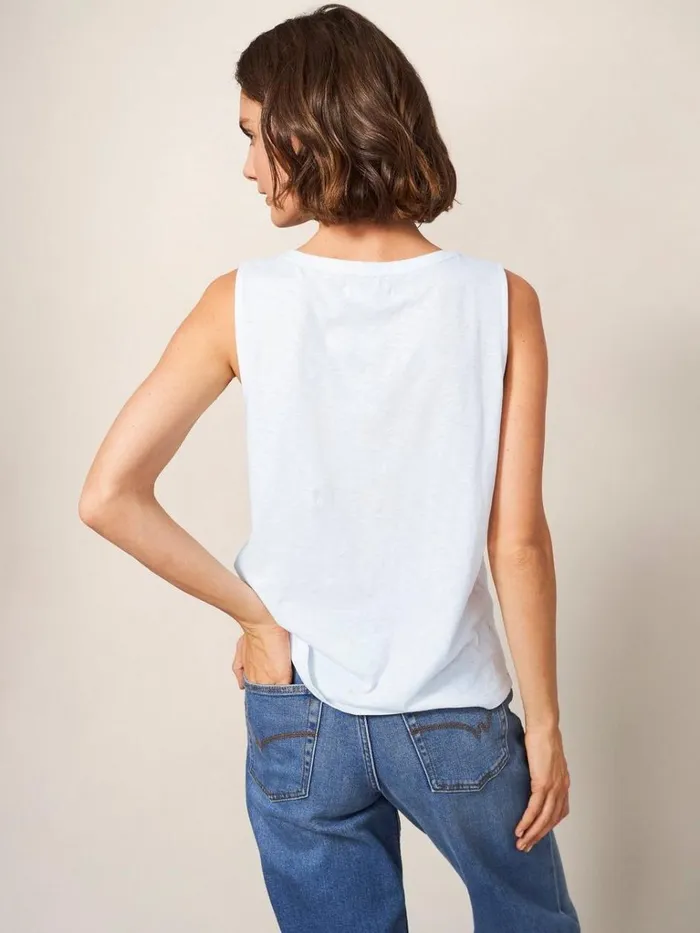 Women SHIRTS and BLOUSES White Stuff LAILA VEST Brilliant White Women SHIRTS and BLOUSES White Stuff LAILA VEST Brilliant White