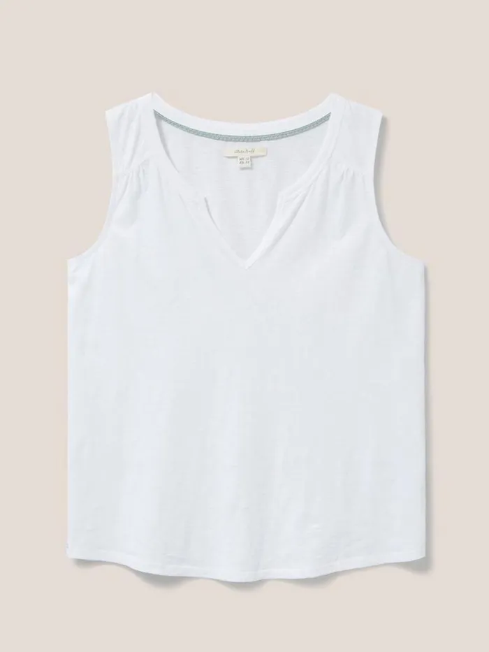 Women SHIRTS and BLOUSES White Stuff LAILA VEST Brilliant White Women SHIRTS and BLOUSES White Stuff LAILA VEST Brilliant White