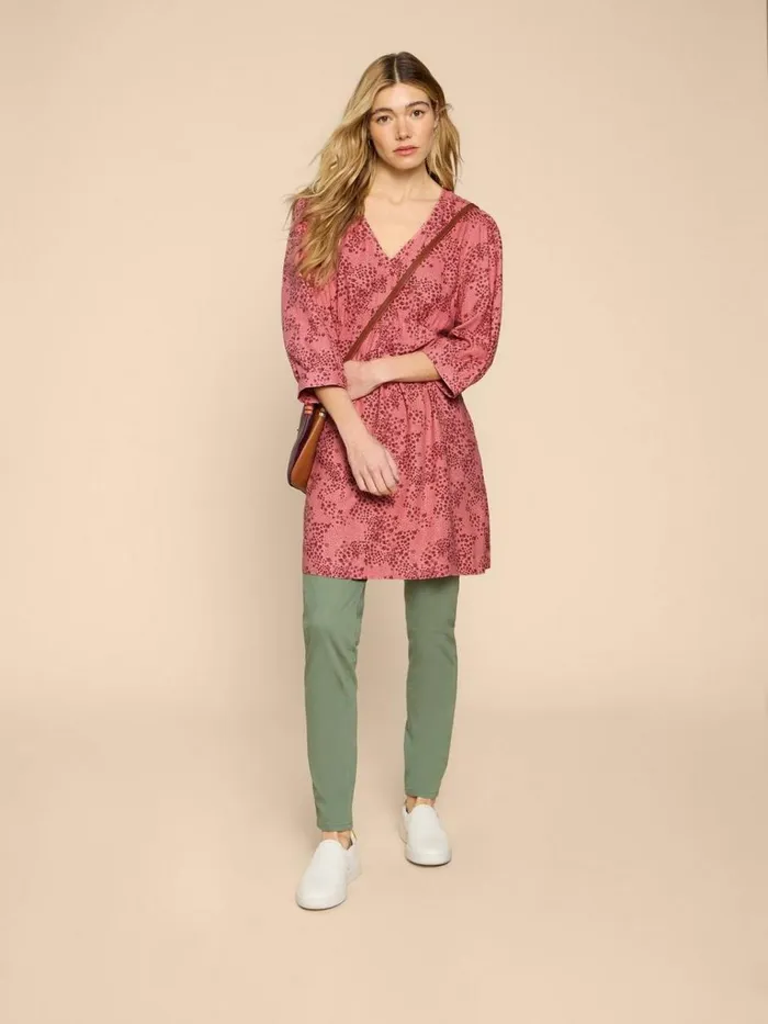 Women SHIRTS and BLOUSES White Stuff Lucy Eco Vero Tunic Pink Multi