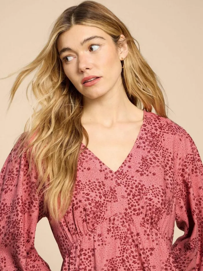 Women SHIRTS and BLOUSES White Stuff Lucy Eco Vero Tunic Pink Multi Women SHIRTS and BLOUSES White Stuff Lucy Eco Vero Tunic Pink Multi