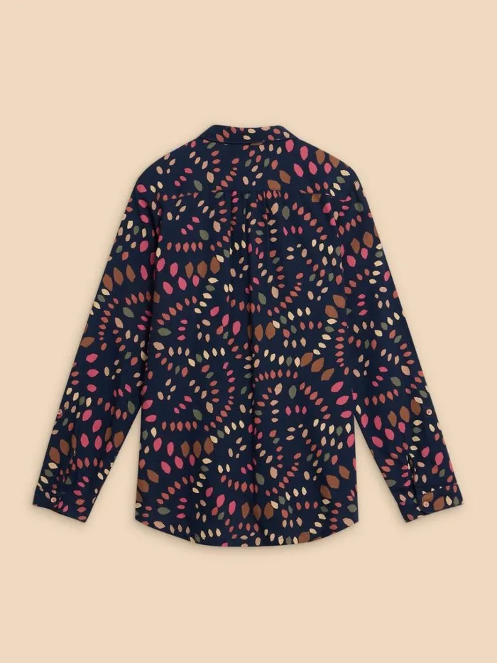 Women SHIRTS and BLOUSES White Stuff SOPHIE PRINTED ORGANIC SHIRT Navy Multi Women SHIRTS and BLOUSES White Stuff SOPHIE PRINTED ORGANIC SHIRT Navy Multi