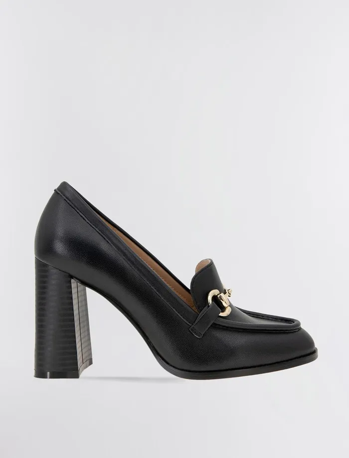Women Shoes BCBG Black Yixy Loafer Heel Black