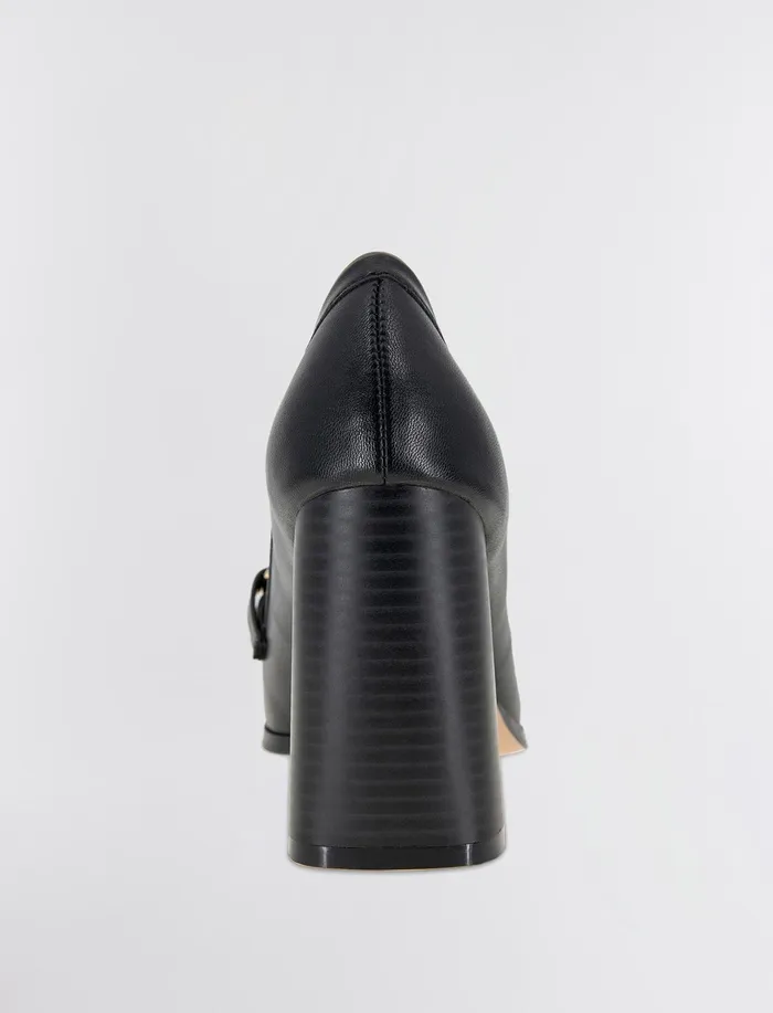Women Shoes BCBG Black Yixy Loafer Heel Black