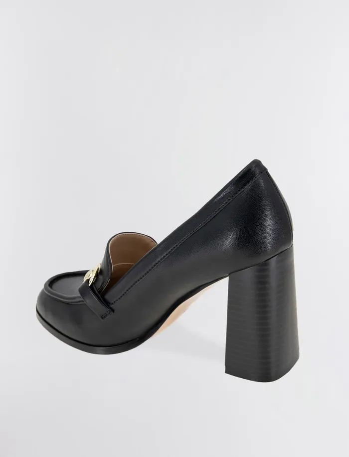 Women Shoes BCBG Black Yixy Loafer Heel Black