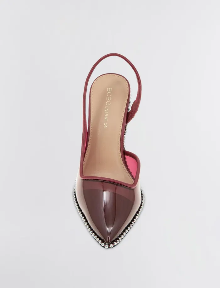 Women Shoes BCBG Maroon Hamina Pump Rhubarb