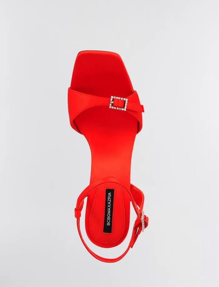Women Shoes BCBG Skena Sandal Heel Lava