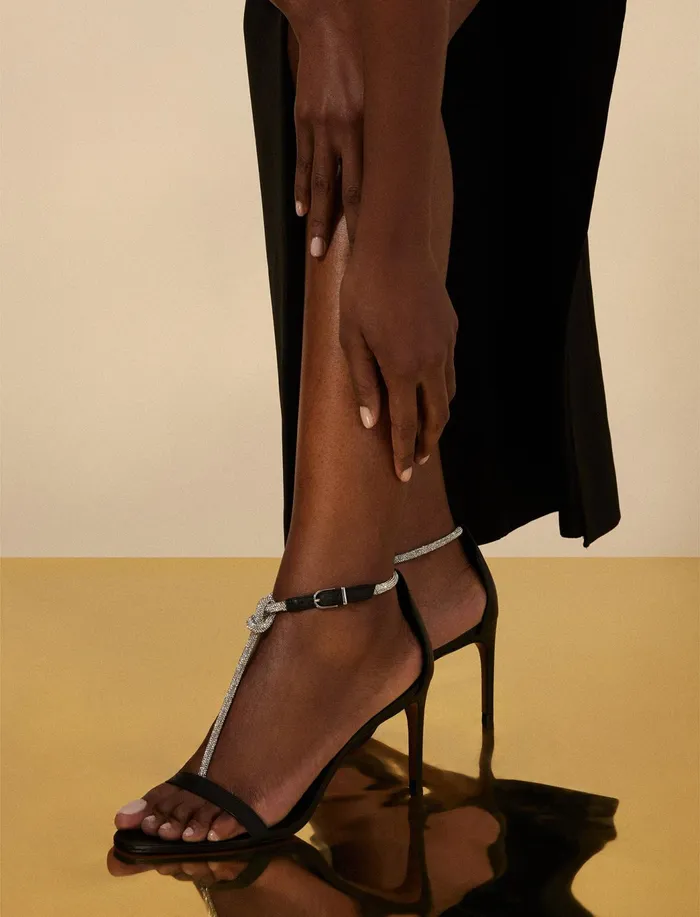 Women Shoes BCBG Trinnia Sandal Heel Black