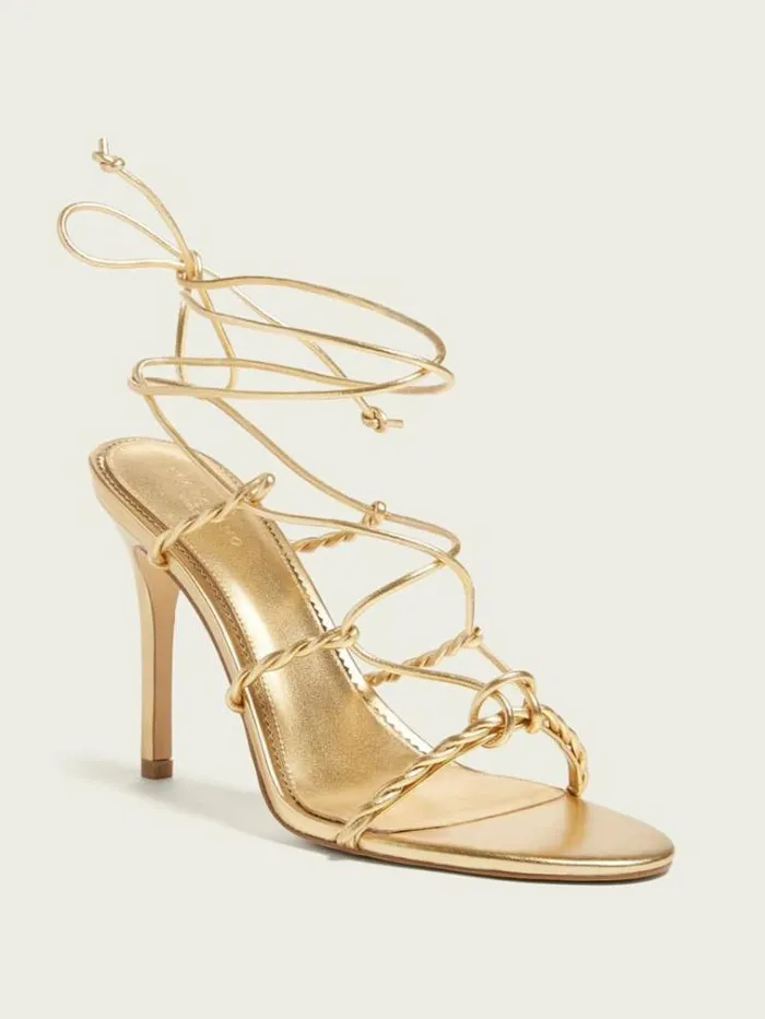Women Shoes Marciano Bea Strappy Sandal Gld1 Gold