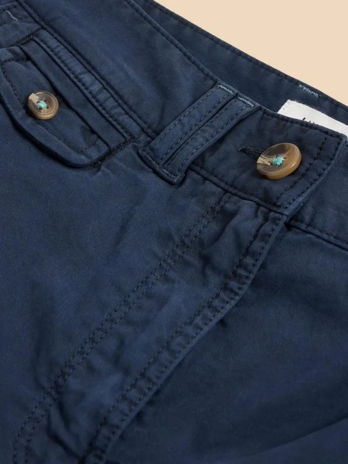 Women SHORTS White Stuff Hayley Organic Cotton Shorts Dark Navy Women SHORTS White Stuff Hayley Organic Cotton Shorts Dark Navy