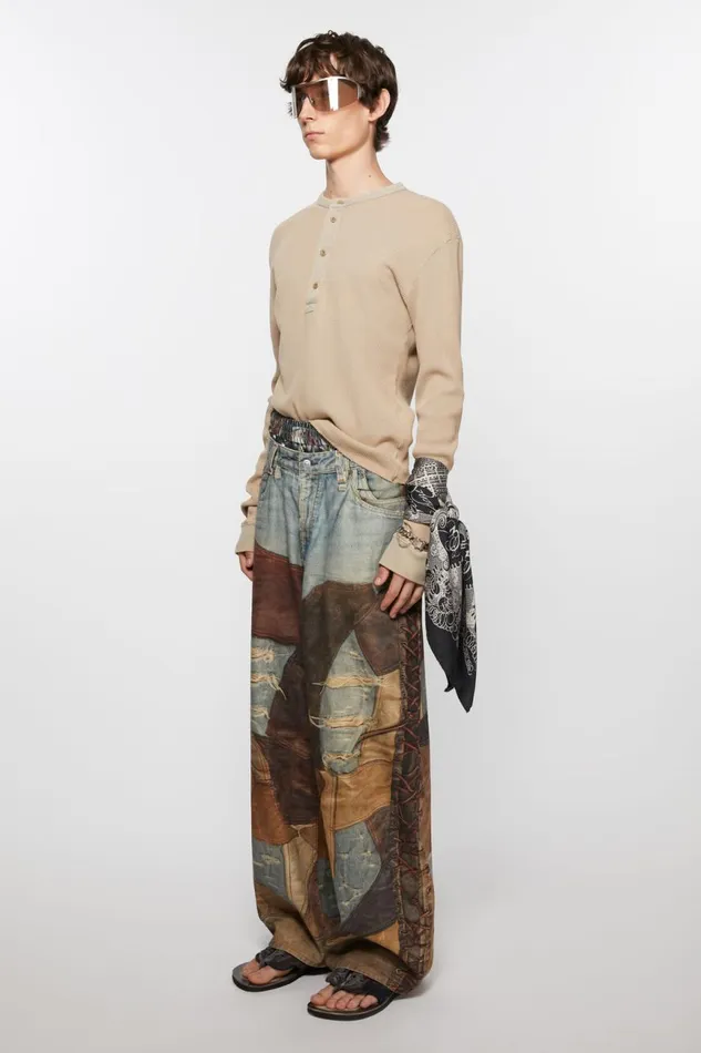 Women Silk Square Scarf Black Acne Studios Scarves
