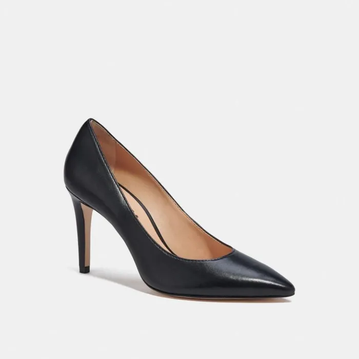 Women Skyler Pump Black Coach Heels