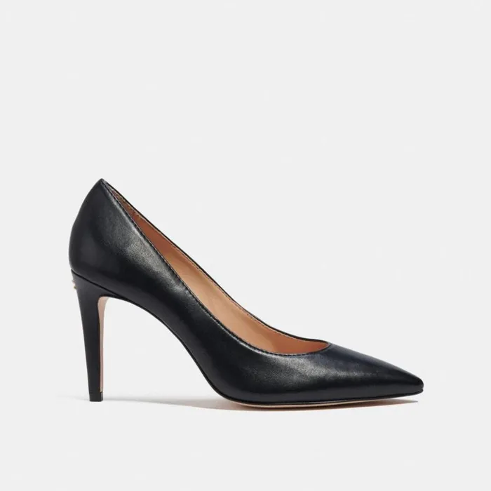 Women Skyler Pump Black Coach Heels