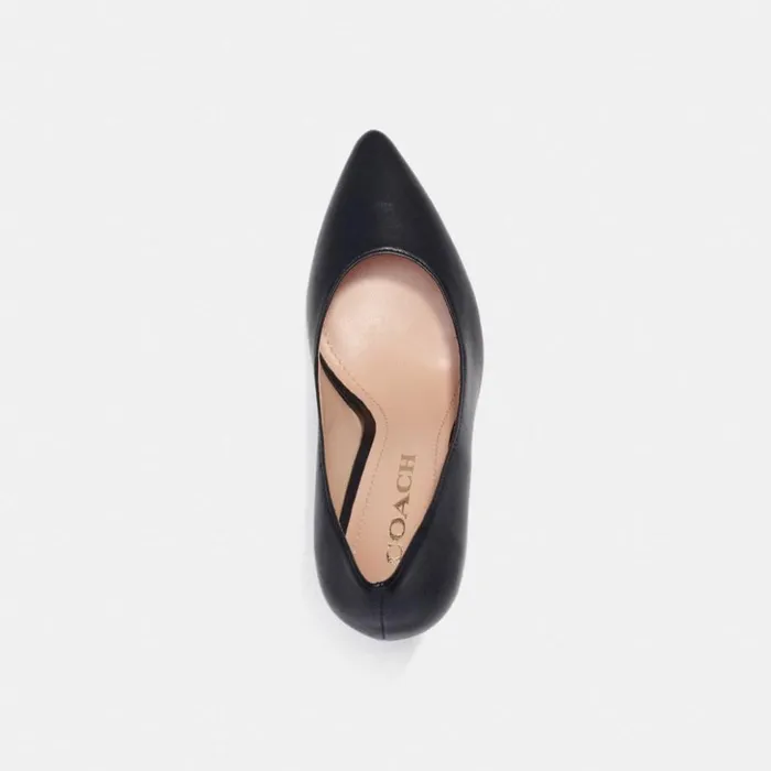 Women Skyler Pump Black Coach Heels