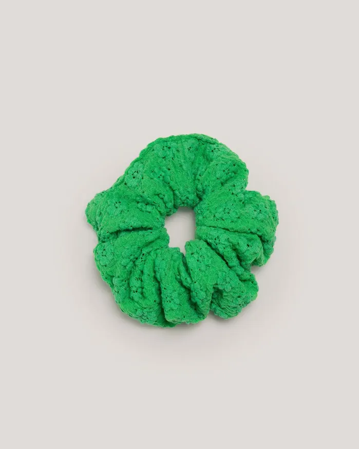 Women Small Scrunchie Green YMC Headwear