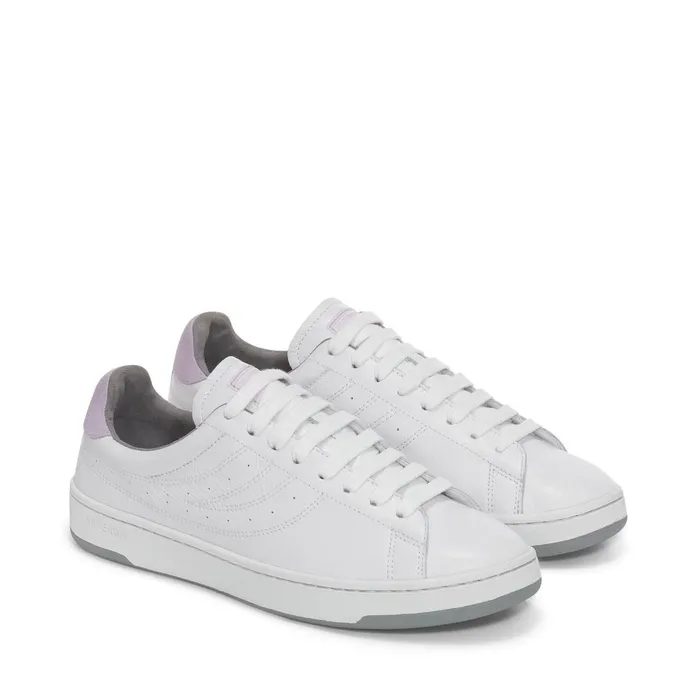 Women Sneakers Unisex 4833 LENDL MATCH Low Cut WHITEVIOLET LILLAGREY MD Superga Low Cut