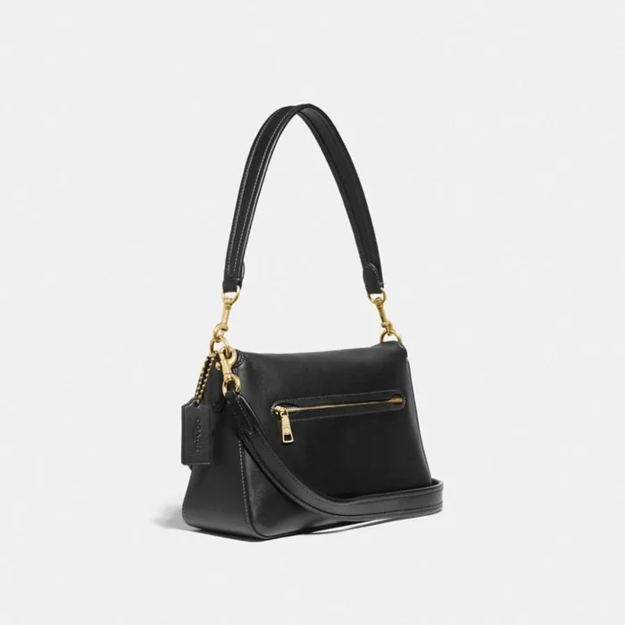 Women Soft Tabby Shoulder Bag Brassblack Coach Shoulder Bags and Hobos