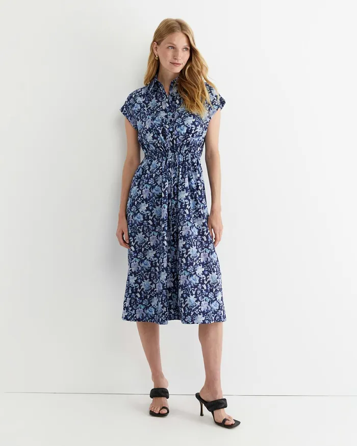Women Sportscraft Dresses Butterfly Liberty Midi Dress Multi