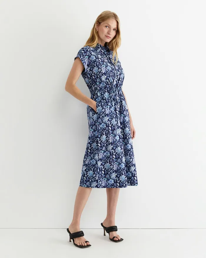 Women Sportscraft Dresses Butterfly Liberty Midi Dress Multi
