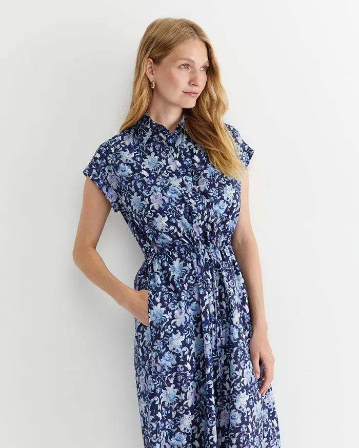Women Sportscraft Dresses Butterfly Liberty Midi Dress Multi