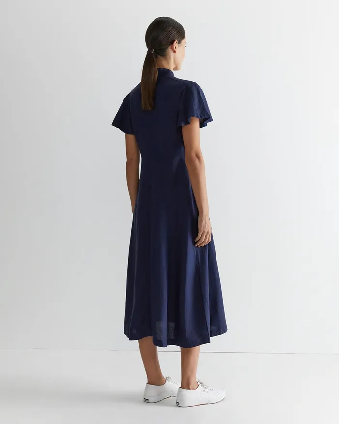 Women Sportscraft Dresses Faye Fit And Flare Midi Dress Navy
