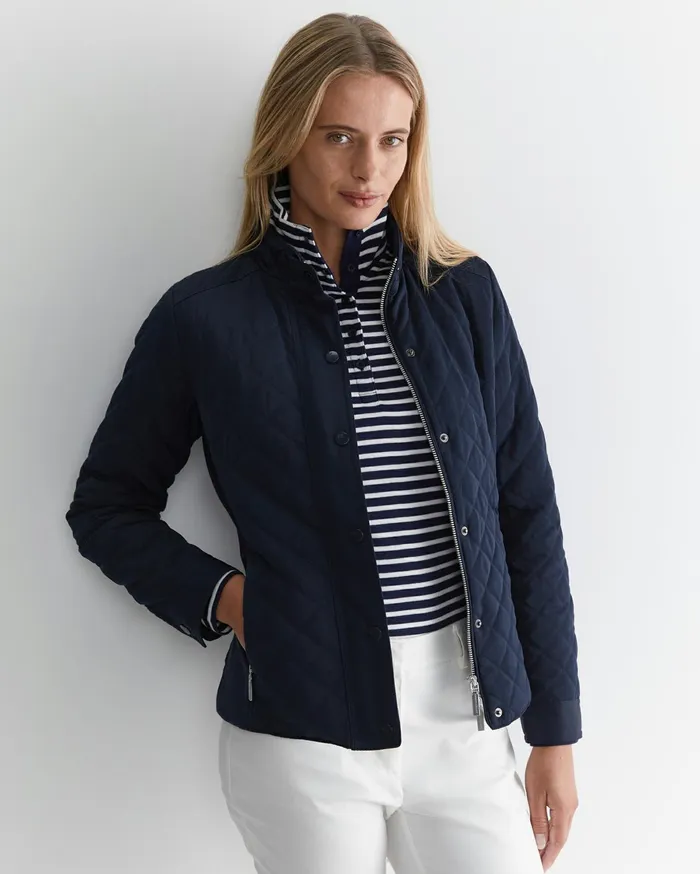 Women Sportscraft Jackets and Vests Vera Quilted Jacket Navy