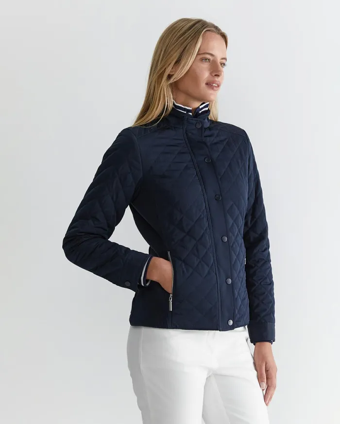 Women Sportscraft Jackets and Vests Vera Quilted Jacket Navy