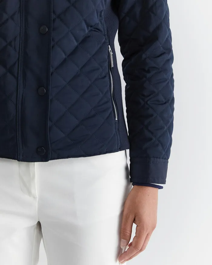 Women Sportscraft Jackets and Vests Vera Quilted Jacket Navy