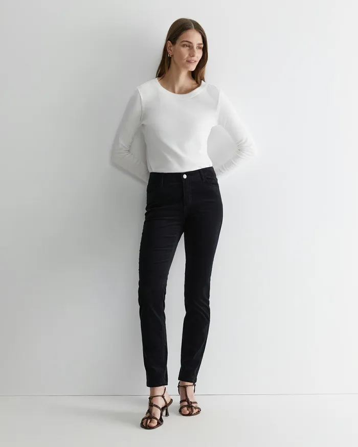 Women Sportscraft Pants Cleo Velvet Pant Black