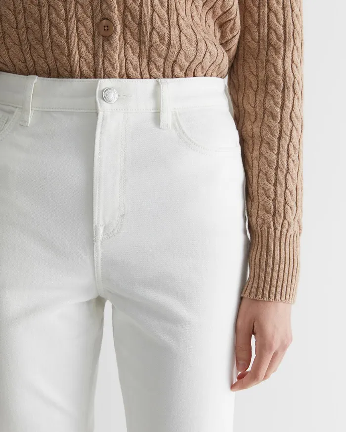 Women Sportscraft Pants Holly Bootleg Jean White