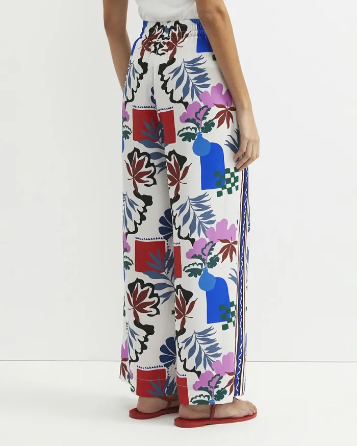 Women Sportscraft Pants Marika Wide Leg Pant Pink Multi
