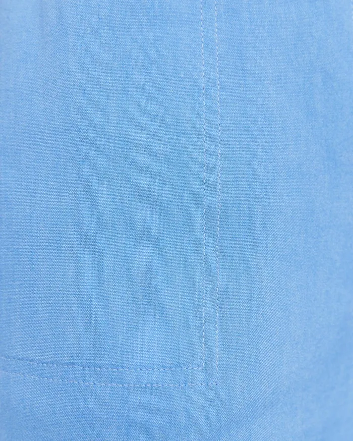 Women Sportscraft Pants Rosa Crop Linen Pant Moroccan Blue