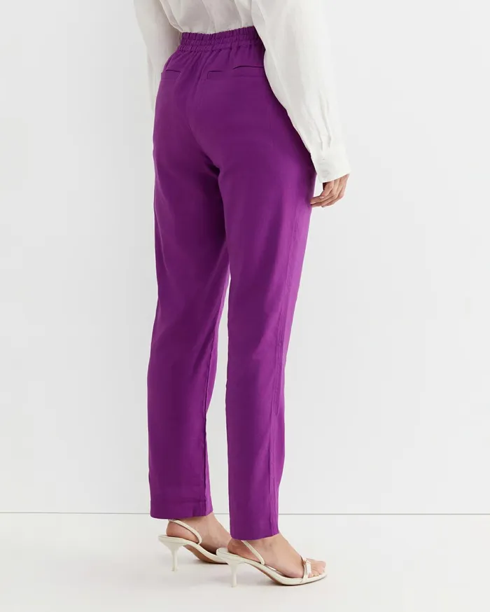 Women Sportscraft Pants Rosa Linen Pant Hydrangea