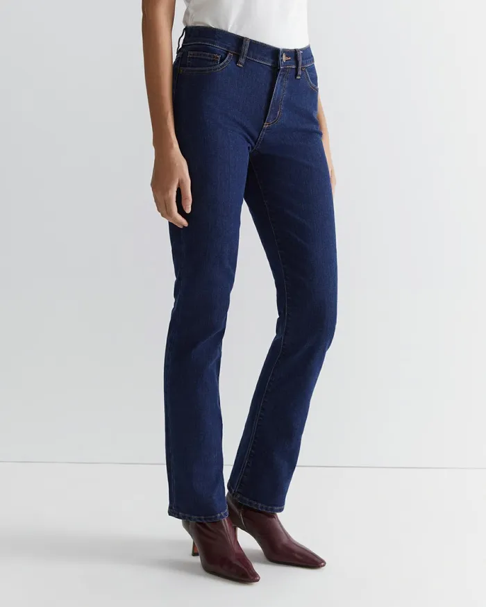 Women Sportscraft Pants Simone Straight Jean Indigo