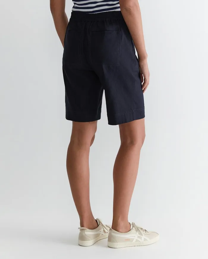 Women Sportscraft Shorts Rosa Linen Short Classic Navy