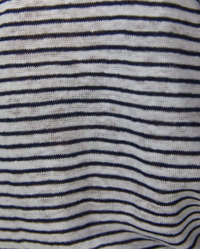 Women Sportscraft Tops and Tees Cecile Linen Top Whitenavy