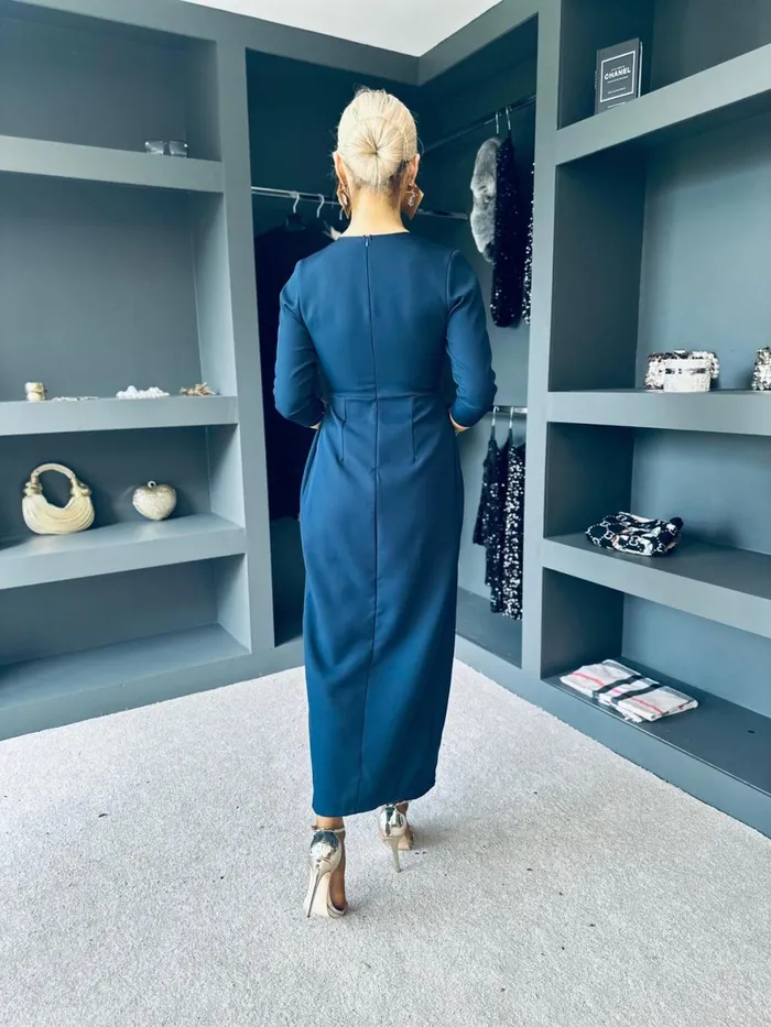 Women Suits and Blazers Canella Lane Sutton Occasion 2 Piece Navy