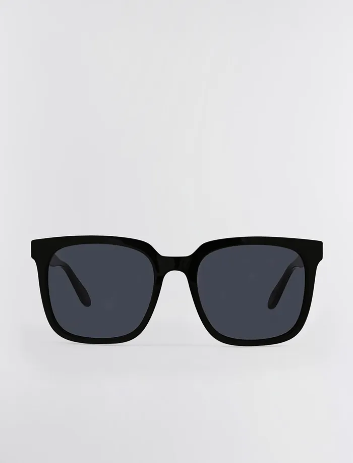 Women Sunglasses BCBG Classic Square Sunglasses Black
