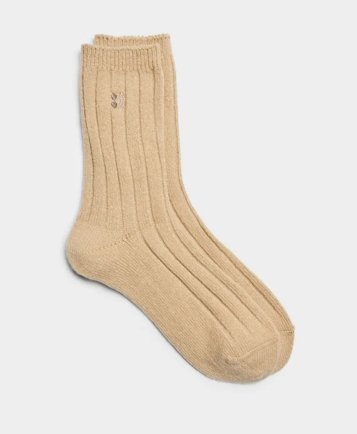 Women Sweaty Betty Cosy Lounge Sock Dove Beige Underwear