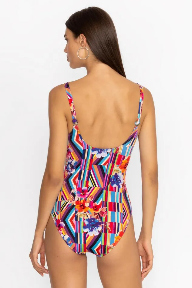 Women Swim and Resort Johnny Was SUMMER STRIPES TANKSUIT ONE PIECE Summer Stripes Women Swim and Resort Johnny Was SUMMER STRIPES TANKSUIT ONE PIECE Summer Stripes