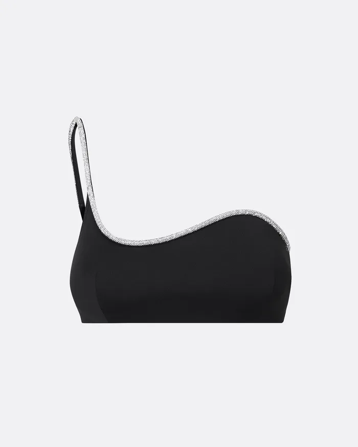 Women Swimwear Safiyaa Amyralle Black Bikini Top Black