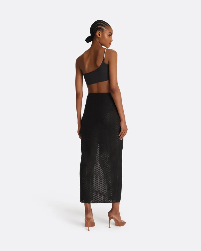 Women Swimwear Safiyaa Amyralle Black Bikini Top Black