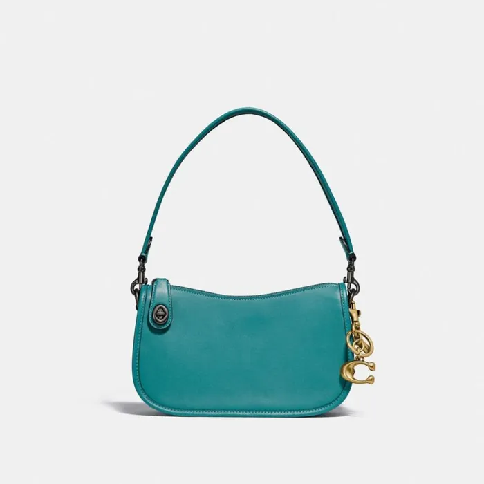 Women Swinger Bag Brassblack Coach Crossbody Bags
