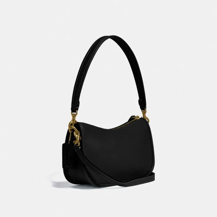 Women Swinger Bag Brassblack Coach Crossbody Bags