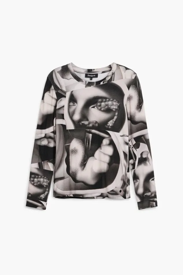 Women Tshirts Desigual Surrealism Tshirt