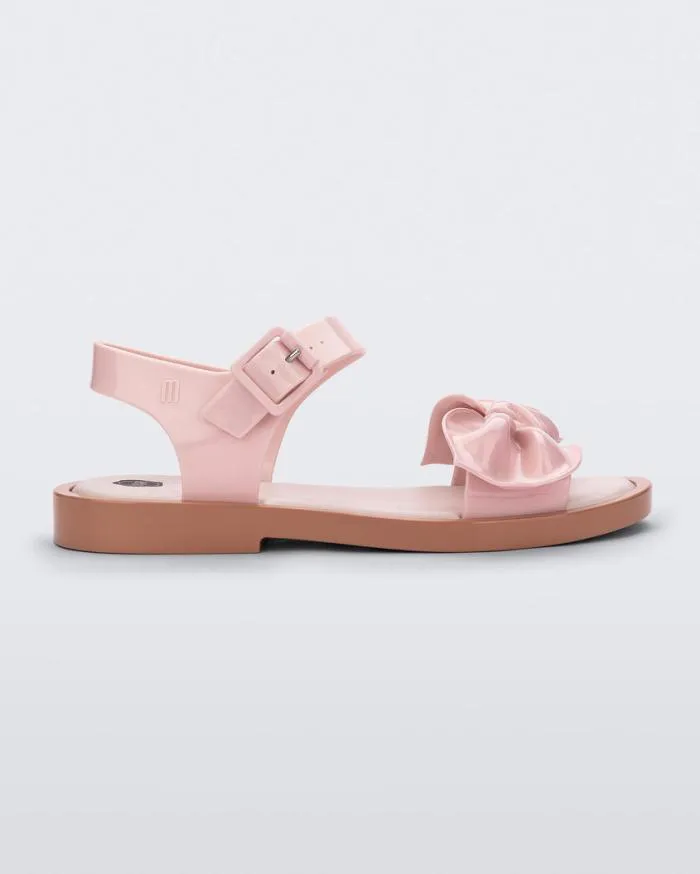 Women Tie Mar Sandal Beigepink Melissa Sandals
