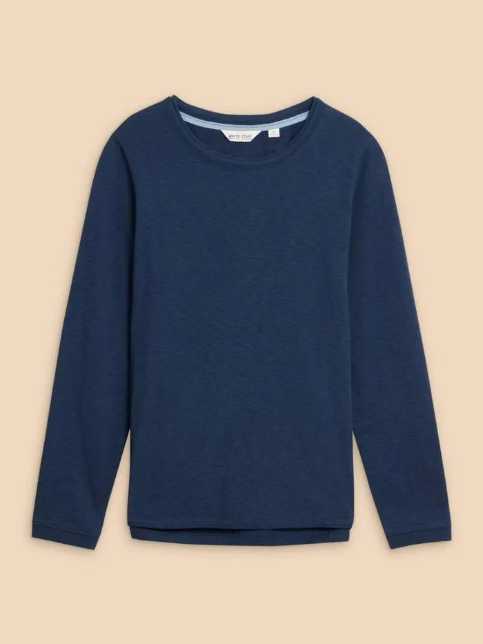 Women TOPS and TEES White Stuff CLARA LS TEE Dark Navy Women TOPS and TEES White Stuff CLARA LS TEE Dark Navy